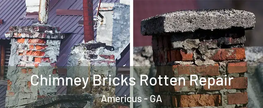  Chimney Bricks Rotten Repair Americus - GA