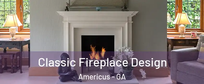  Classic Fireplace Design Americus - GA
