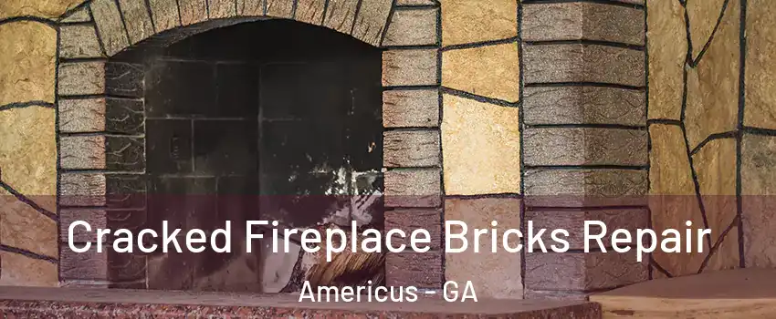  Cracked Fireplace Bricks Repair Americus - GA