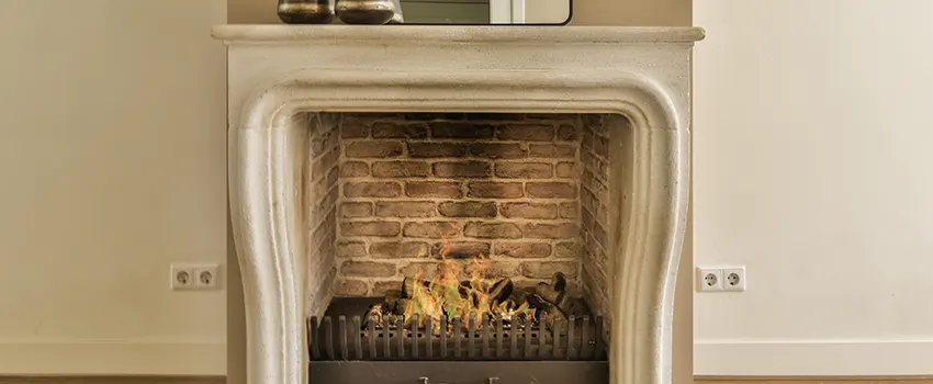 Vintage-style Fireplace Redesign in Americus, Georgia