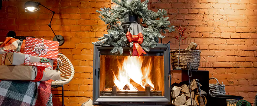 Travis Industries Linear Gas Fireplace Installation in Americus, Georgia