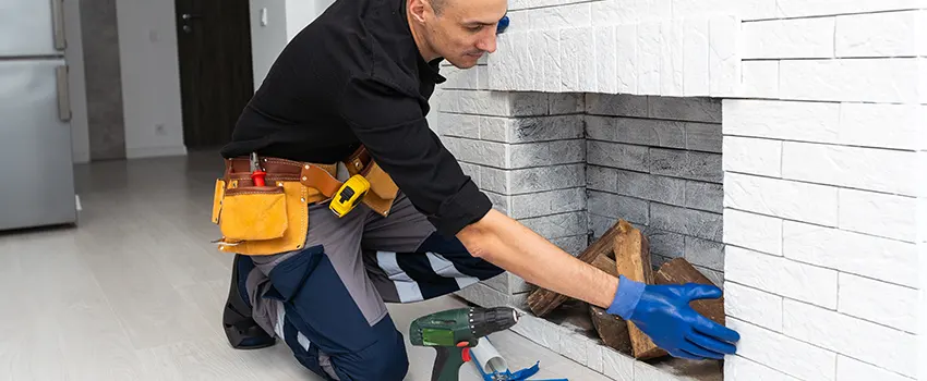 Fireplace Damaged Damper Frame Repair Services in Americus, Georgia