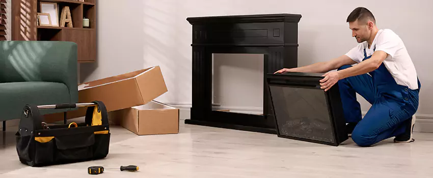 Old Rusted Metal Fireplace Repair And Replacement in Americus, GA